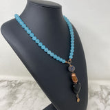 WOMEN'S NECKLACE blue