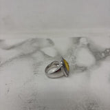 KIAM FAMILY WOMEN'S RING yellow silver 10