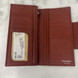 Salvatore Ferragamo WOMEN'S WALLET/WRISTLET brick silver