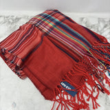 OLD NAVY WOMEN'S SCARF/SHAWL red blue white
