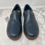 CLARKS WOMEN'S FLATS navy 10