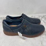 CLARKS WOMEN'S FLATS navy 10