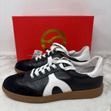WISHBONE WOMEN'S SNEAKERS black white 8.5