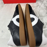 WISHBONE WOMEN'S SNEAKERS black white 8.5