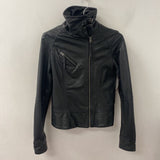 ALL SAINTS WOMEN'S COAT black 6