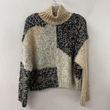 MARC O'POLO WOMEN'S SWEATER beige black white XS