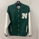 NOISY MAY WOMEN'S COAT green white M