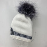 MITCHIE'S WOMEN'S HAT cream grey