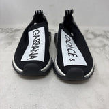 DOLCE & GABBANA WOMEN'S SNEAKERS black white 36.5