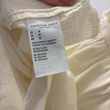 AMERICAN EAGLE WOMEN'S DRESS cream M