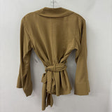Banana Republic WOMEN'S BLOUSE/SHIRT tan S