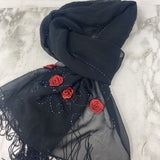 WOMEN'S SCARF/SHAWL black