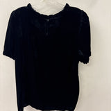 TALBOTS WOMEN'S TOP black XLP