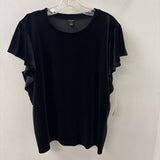 ANN TAYLOR WOMEN'S TOP black XL