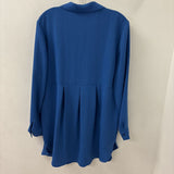 CHICOS WOMEN'S BLOUSE/SHIRT blue 12/14/2