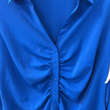 MELANIE LYNE WOMEN'S BLOUSE/SHIRT blue 16