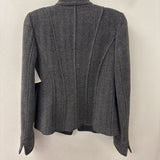 ARMANI COLLEZIONI WOMEN'S BLAZER/JACKET grey black S/40
