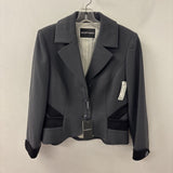 EMPORIO ARMANI WOMEN'S BLAZER/JACKET grey black M/42