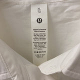 LULULEMON WOMEN'S BLOUSE/SHIRT white XL