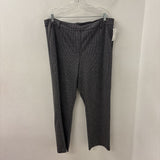 REITMANS WOMEN'S PLUS BOTTOM black grey check 20