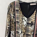 RINASCIMENTO WOMEN'S DRESS animal print M