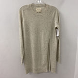 FINE PARIS WOMEN'S CASHMERE beige blue M