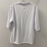 N VO WOMEN'S PLUS TOP white geo XXL