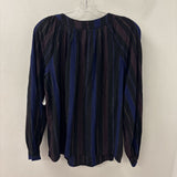 VELVET WOMEN'S BLOUSE/SHIRT black navy eggplant S