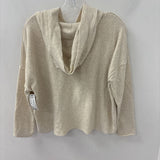 LOVE STITCH WOMEN'S TOP beige M