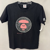 AAPE WOMEN'S T-SHIRT black pink S