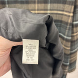 CHRISTOPHER & BANKS WOMEN'S COAT brown blue XL