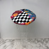 WOMEN'S HAT pink yellow multi