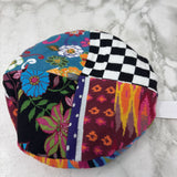 WOMEN'S HAT pink yellow multi