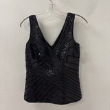TADASHI SHOJI WOMEN'S TOP black 10