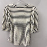WOMEN'S T-SHIRT ivory black S