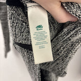ROOTS WOMEN'S CARDIGAN black white XS