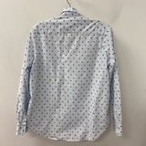 FRANK & EILEEN WOMEN'S BLOUSE/SHIRT navy white blue XS