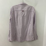BROOKS BROTHERS WOMEN'S BLOUSE/SHIRT purple white 16