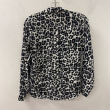 LOFT WOMEN'S BLOUSE/SHIRT white/black XSP