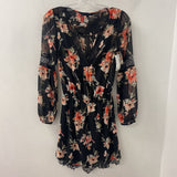 White House Black Market WOMEN'S DRESS black pink 0/XS