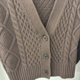 SUNDAY BEST WOMEN'S CARDIGAN brown S