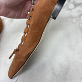 RON WHITE WOMEN'S FLATS tan 38