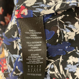 White House Black Market WOMEN'S BLOUSE/SHIRT black red blue 2p