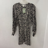 H&M WOMEN'S DRESS bacl cream XS
