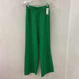 ZARA WOMEN'S PANTS green XS