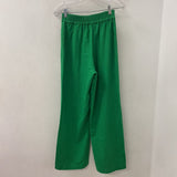 ZARA WOMEN'S PANTS green XS