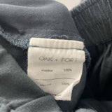 OAK + FORT WOMEN'S CAPRIS grey S