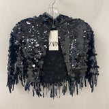 ZARA WOMEN'S TOP black S-M