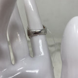 925 WOMEN'S RING silver yellow 5.25