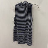 ATHLETA WOMEN'S TANK/CAMI navy white stripe XS